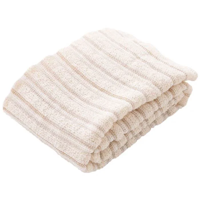 Safe BODY WASH TOWEL ORGANIC COTTON Flexible