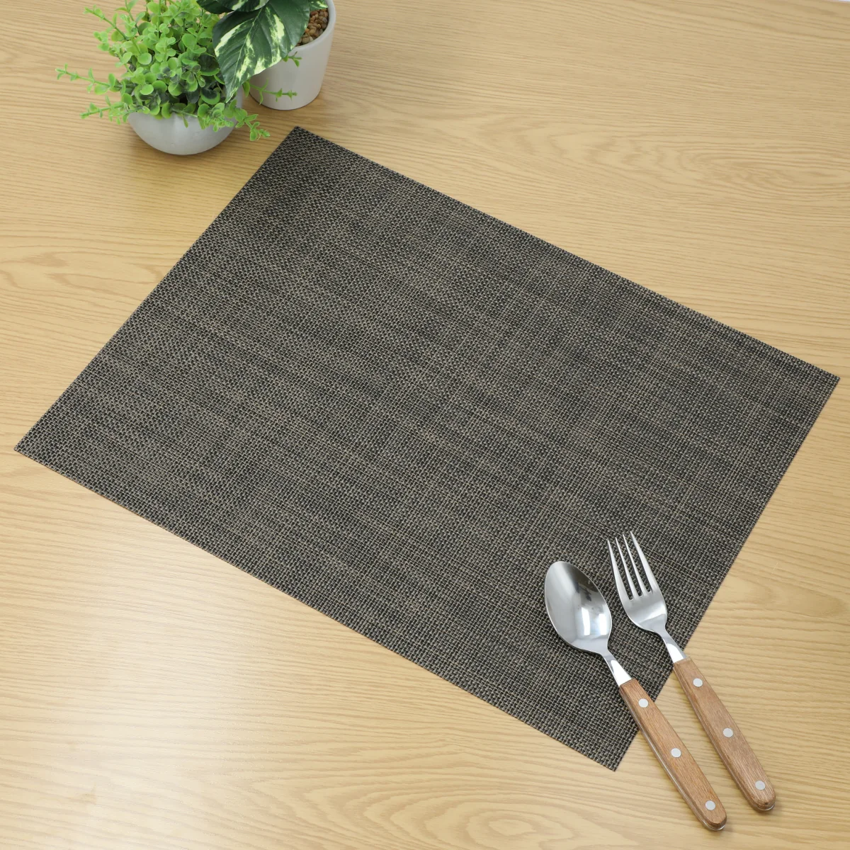 Enhanced PVC LUNCHEON MAT MARBRE2 DBR Secure
