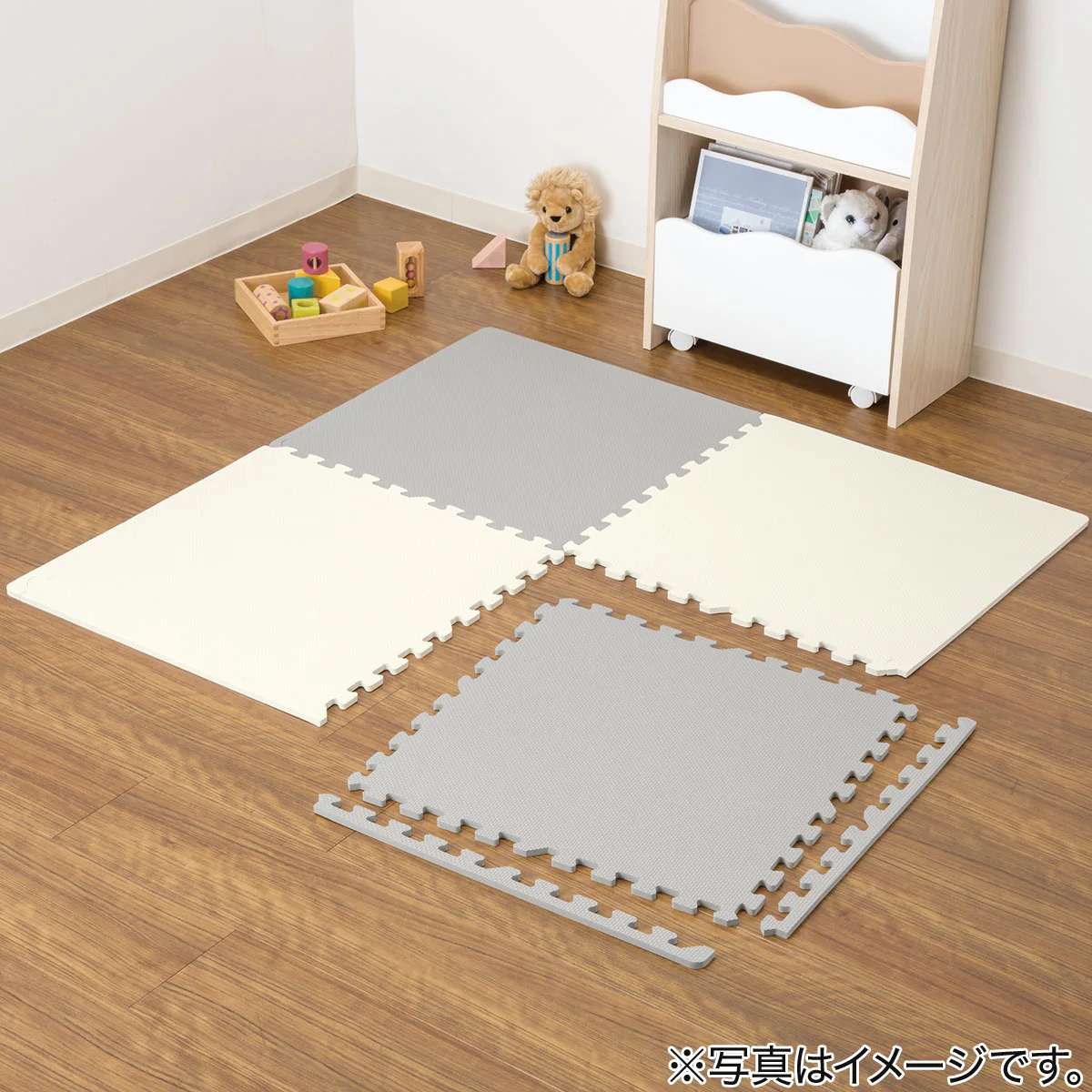 Pure N PUZZLE MAT LGY 4P High-End