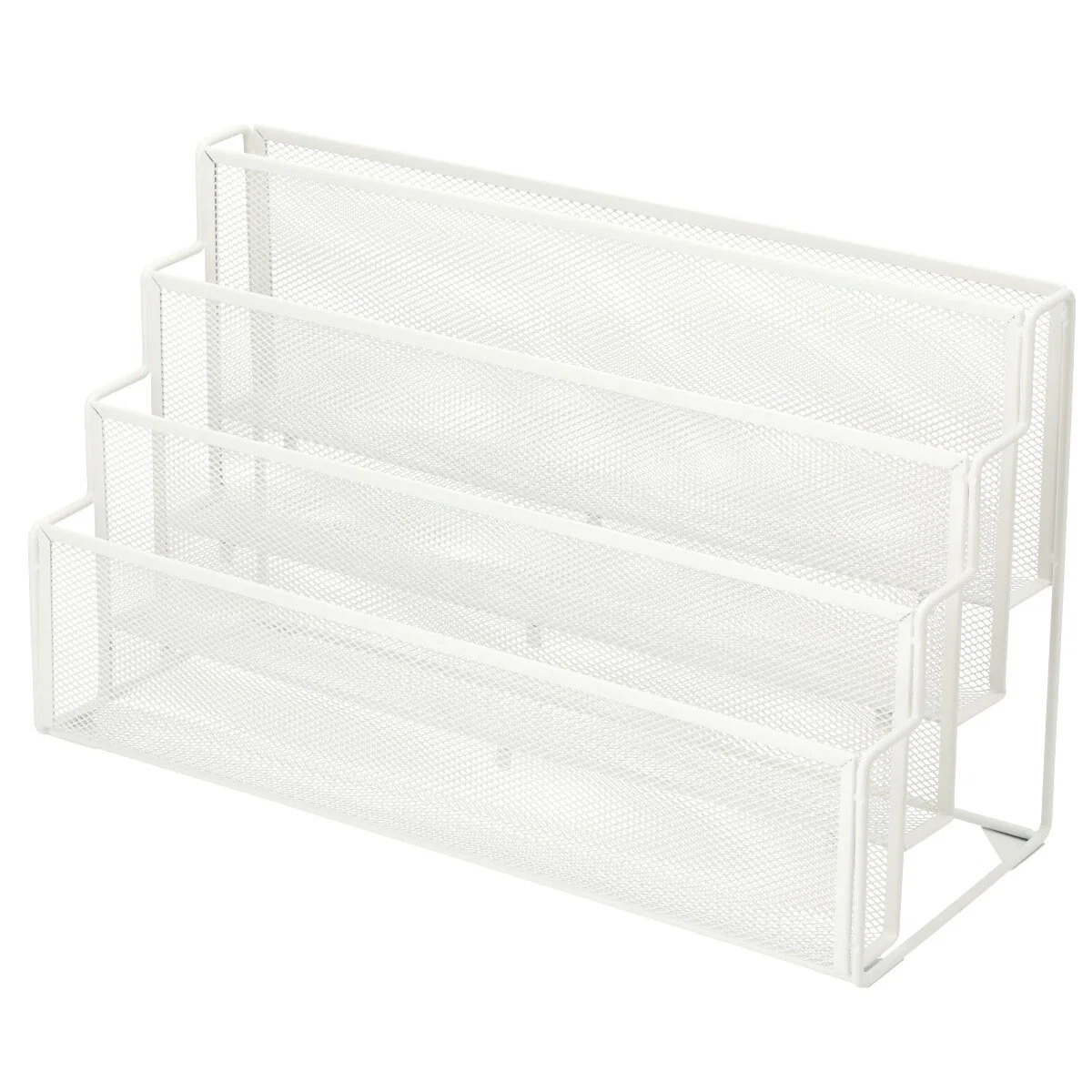 High-End MAGAZINE RACK SPAGNA LANDSCAPE WH Minimalist