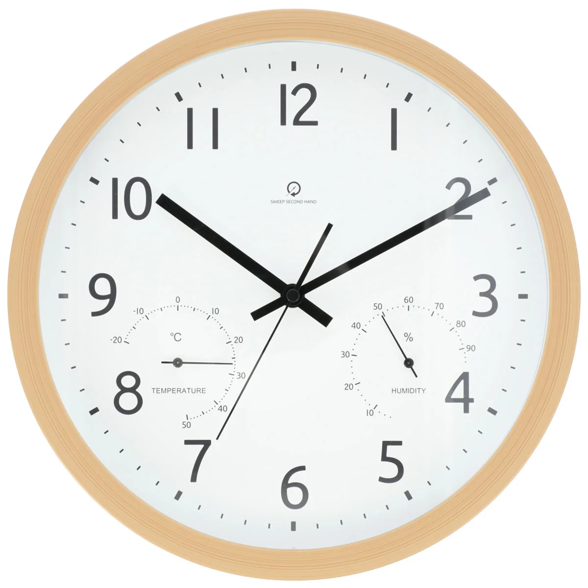 Green 2WAY TABLE WALL CLOCK FORET 30SW-TH-NA Carefully Designed