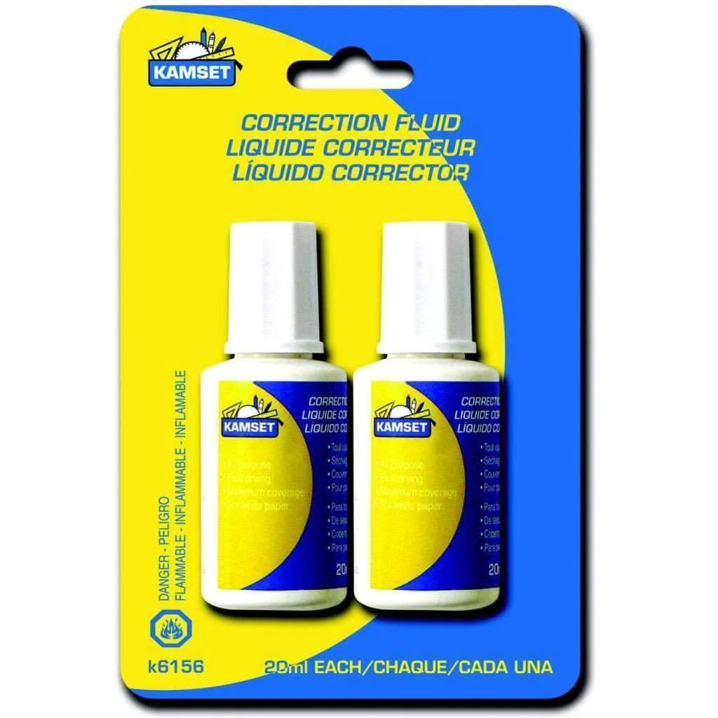 Soft Correction Fluid – 2pcs Clean