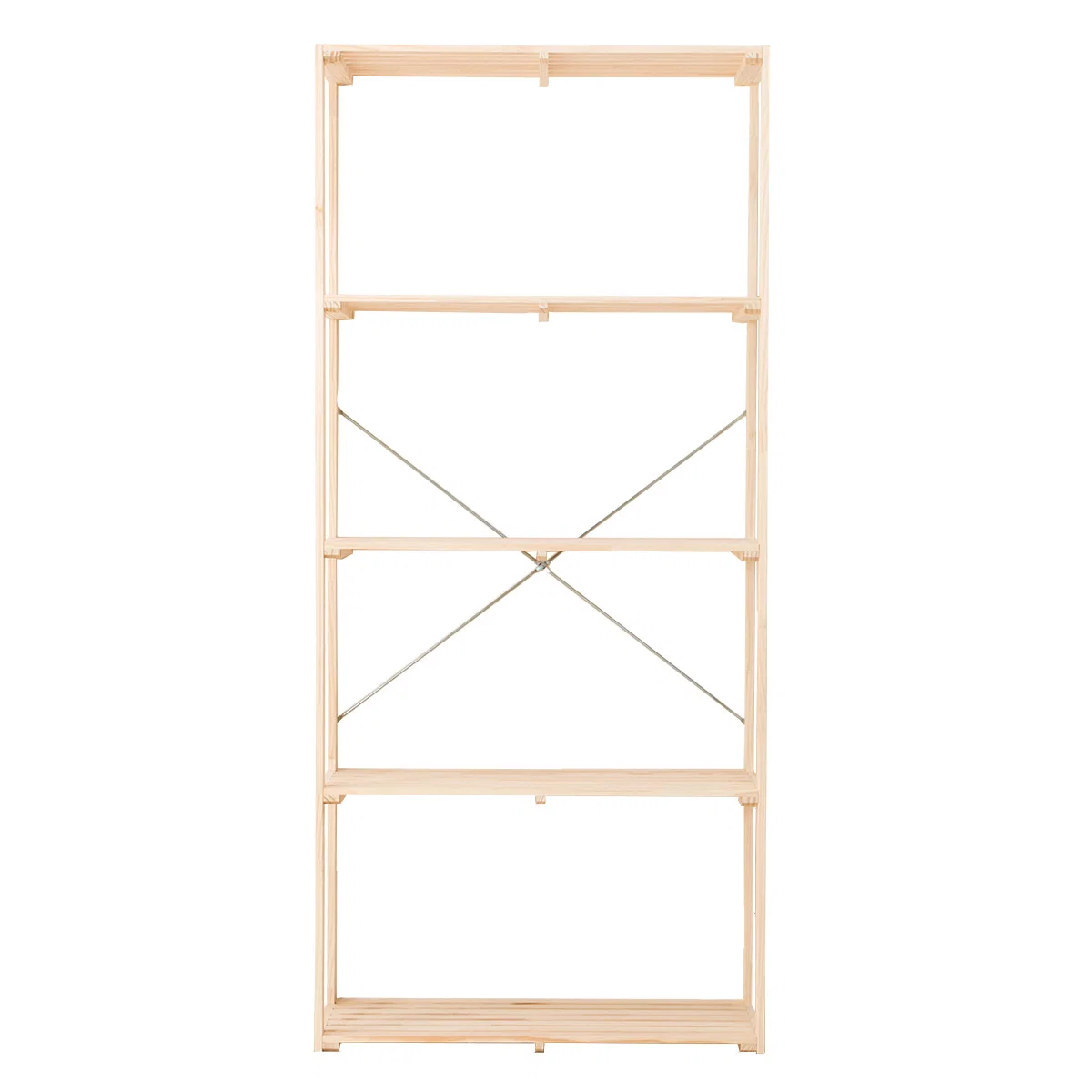 Green PINE RACK MANX 8240 4TIER NA Solid