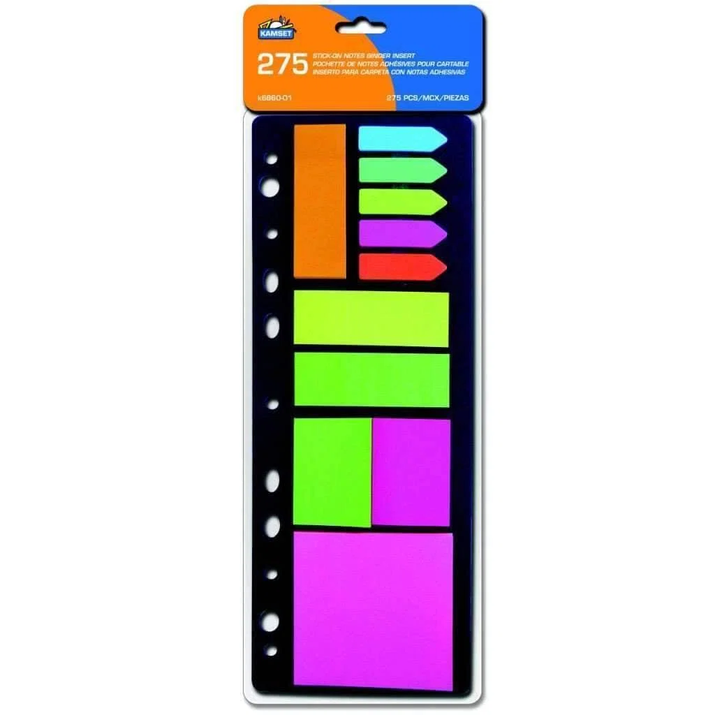Lightweight Stick On Notes – Binder Insert Healthy