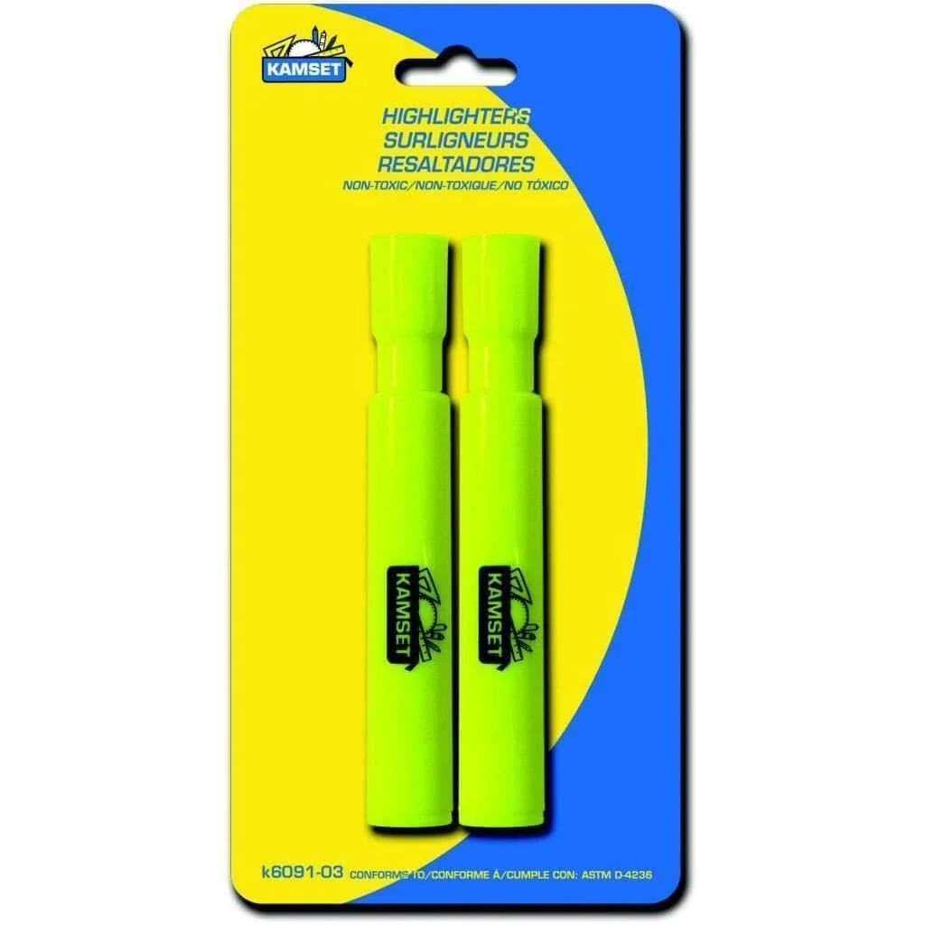 Modern Highlighters 2 Yellow Fast