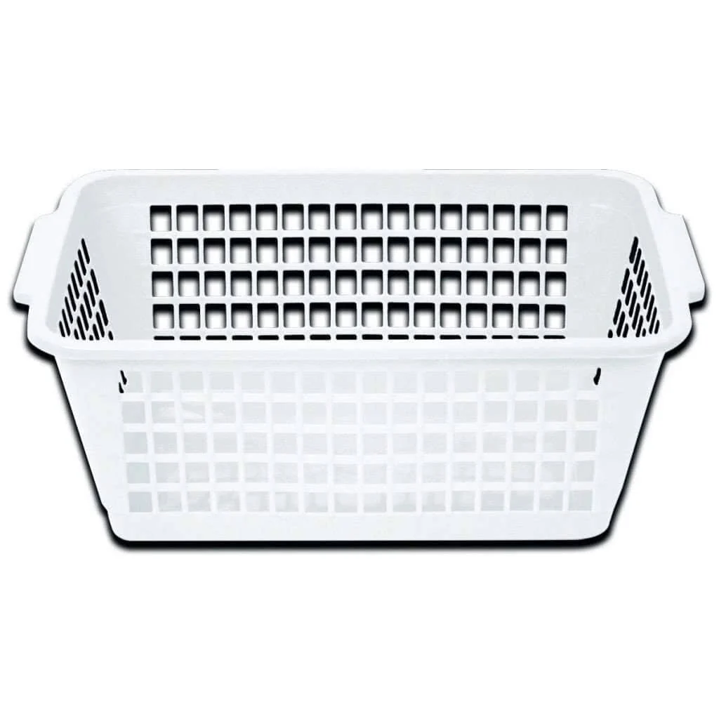 Detailed Basket Xlarge White Practical