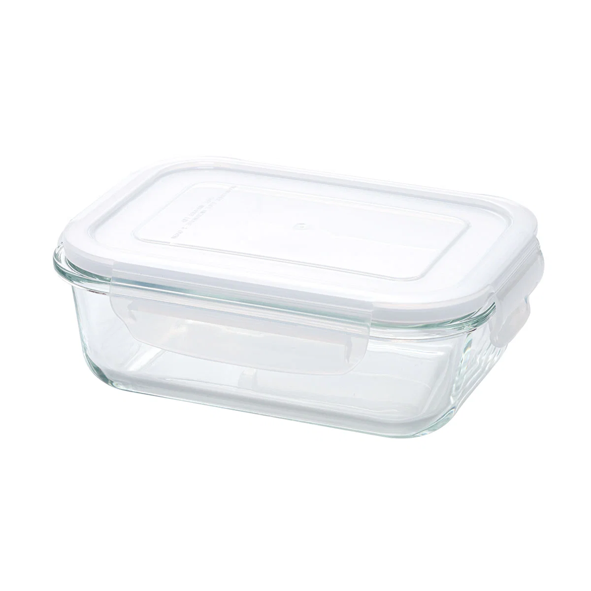 Traditional HEAT RESISTANT GLASS STORAGE CONTAINER 650ML RECTANGULAR Original