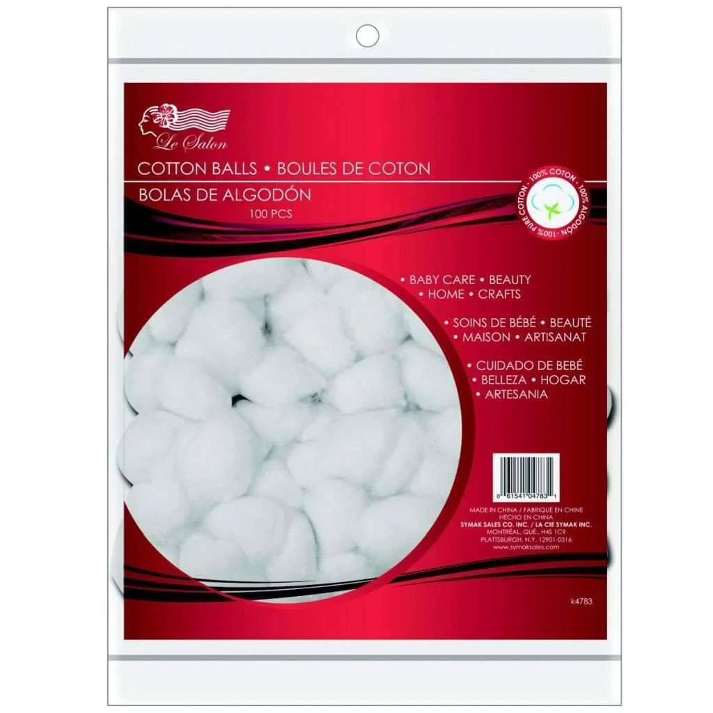 Stylish Cotton Balls 100pcs Reusable