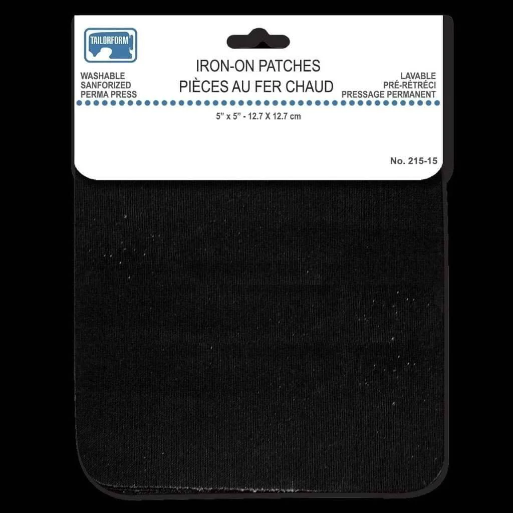 Smooth Iron On Drill Knee Patches Bl Relaxed