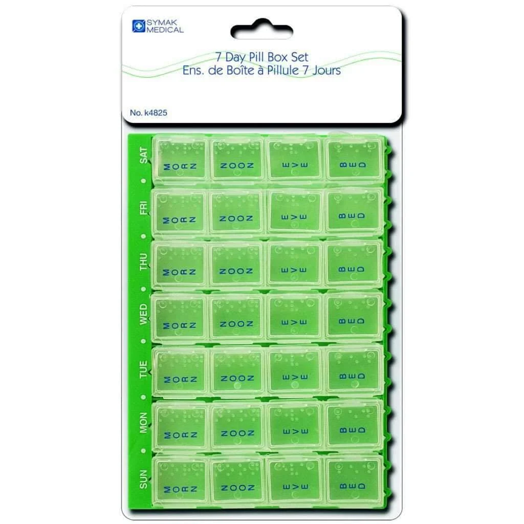Trusted 7 Day Pill Box Set User-Friendly