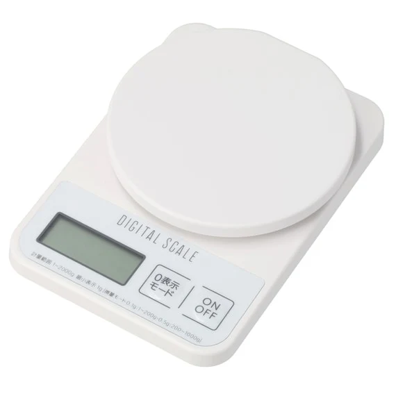 Verified KITCHEN SCALE 2KG CI WH Unique