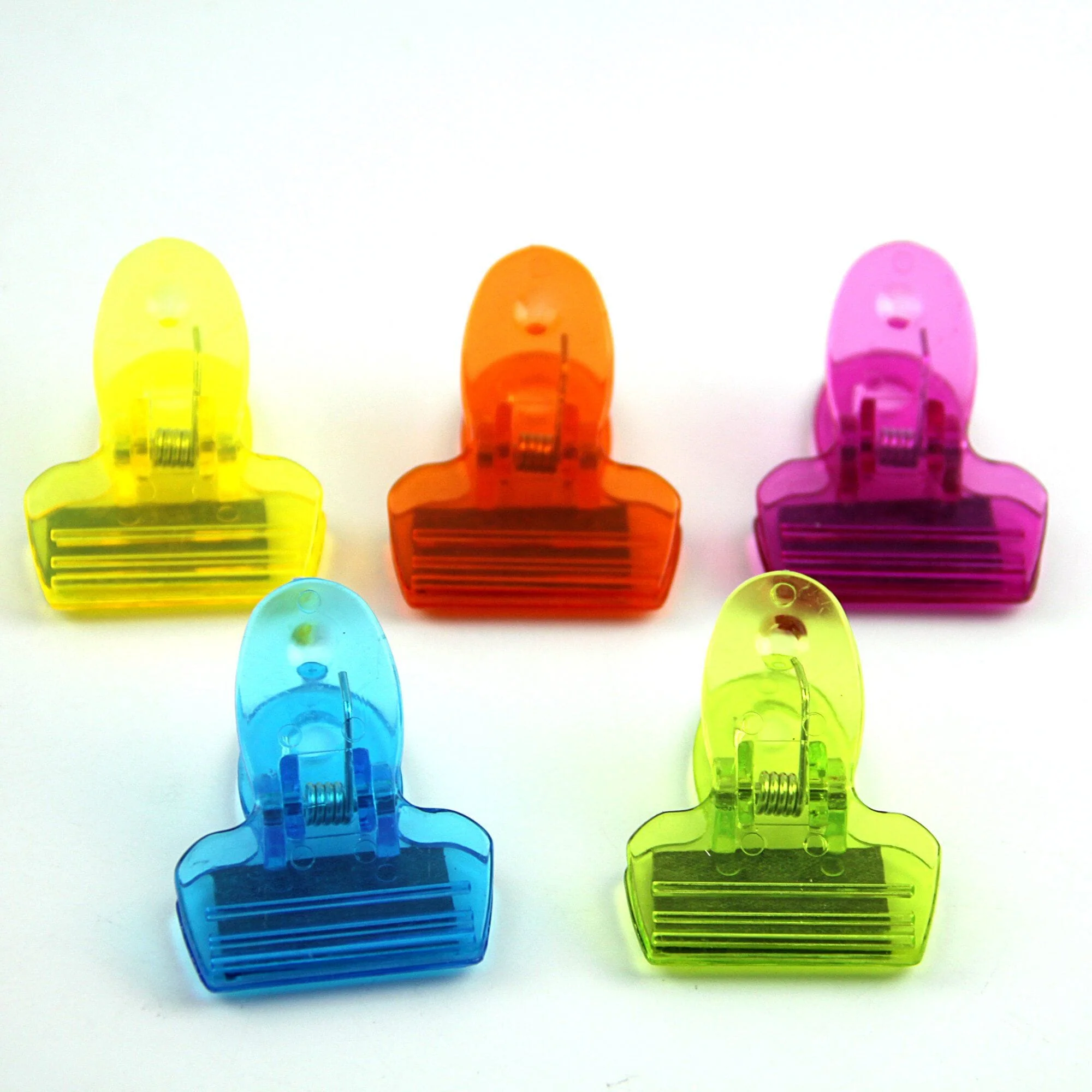 Green 5pcs magnetic bag clips User-Friendly