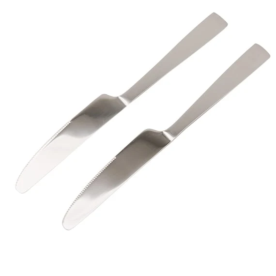 Smooth DESSERT KNIFE 2PCS SET PR104 Organic