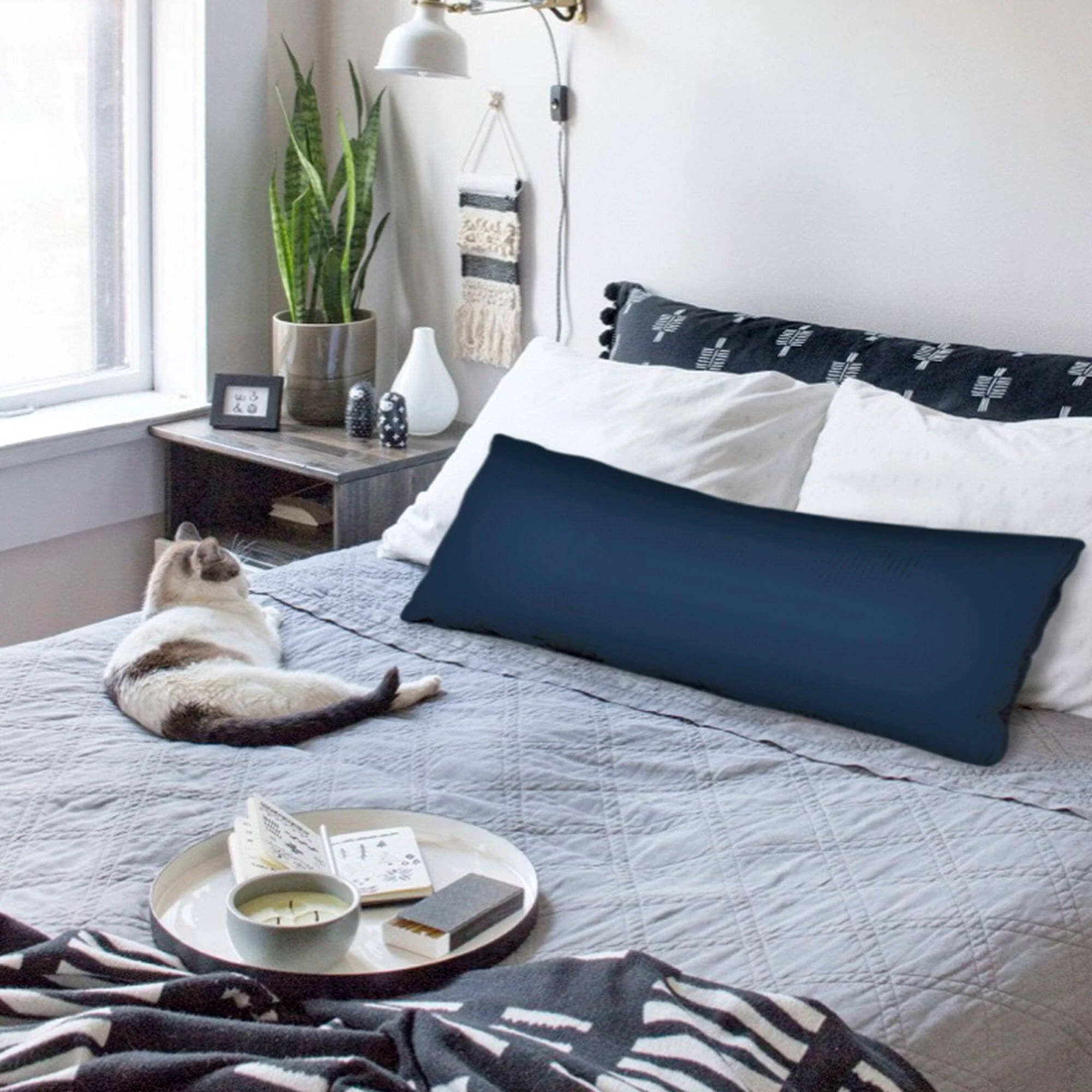 Natural Studio 707 – Solid Color Body Pillow Pillowcases Smooth