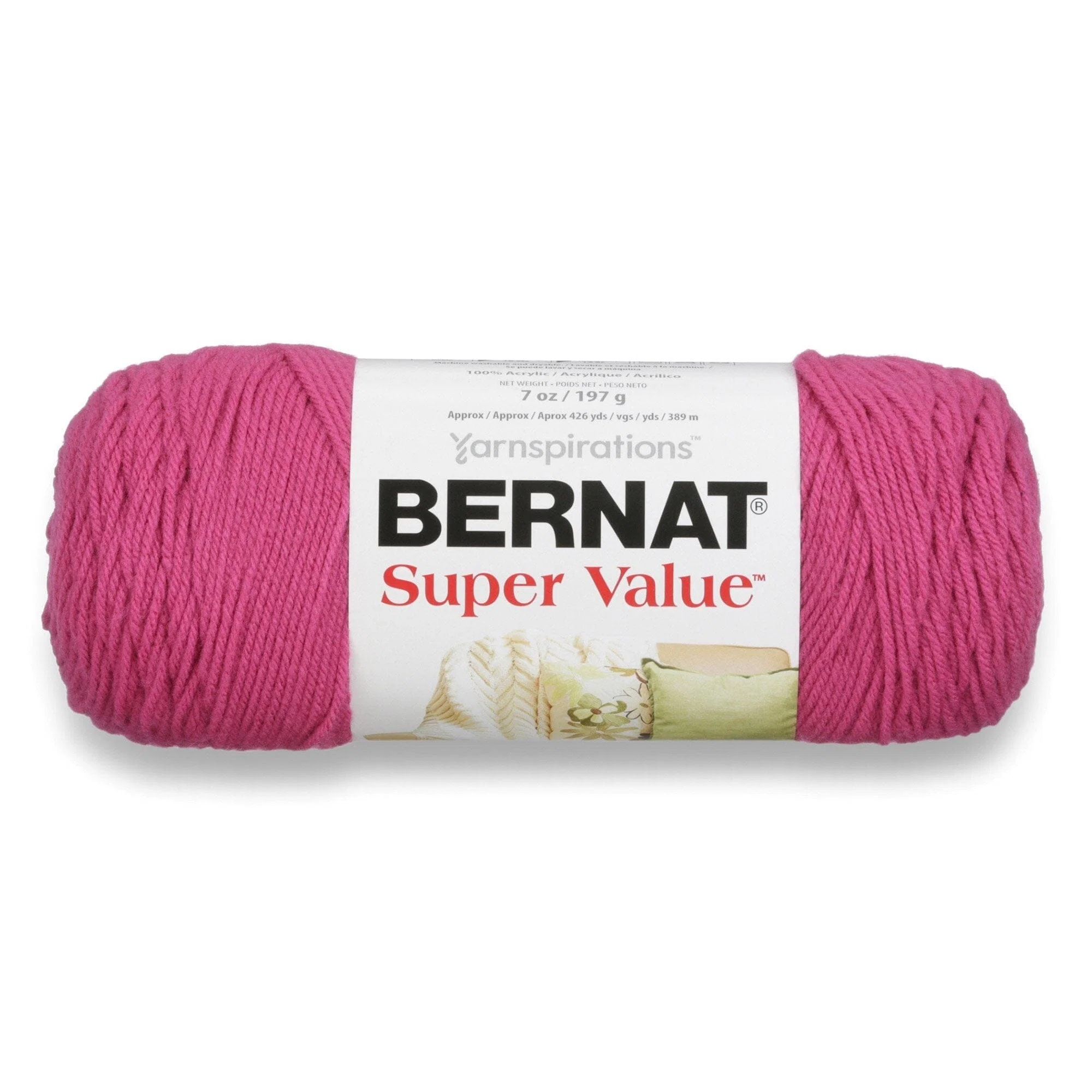 Premium Bernat Super Value 3-197G Magenta Optimized