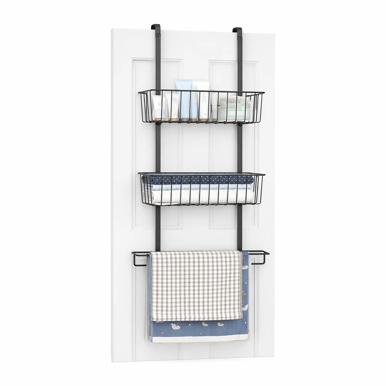 High-End Adjustable Over The Door Rack User-Friendly