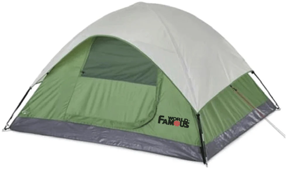 Enhanced World Famous Bobcat 5 Person Tent Green
