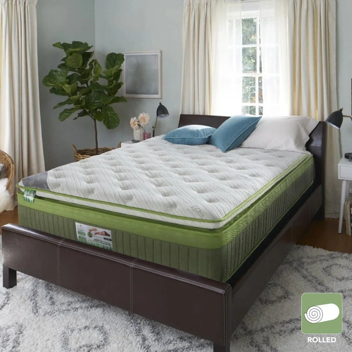 Comfortable Maison Blanche Chateau Royal – Bamboo Rolled Mattress Luxury