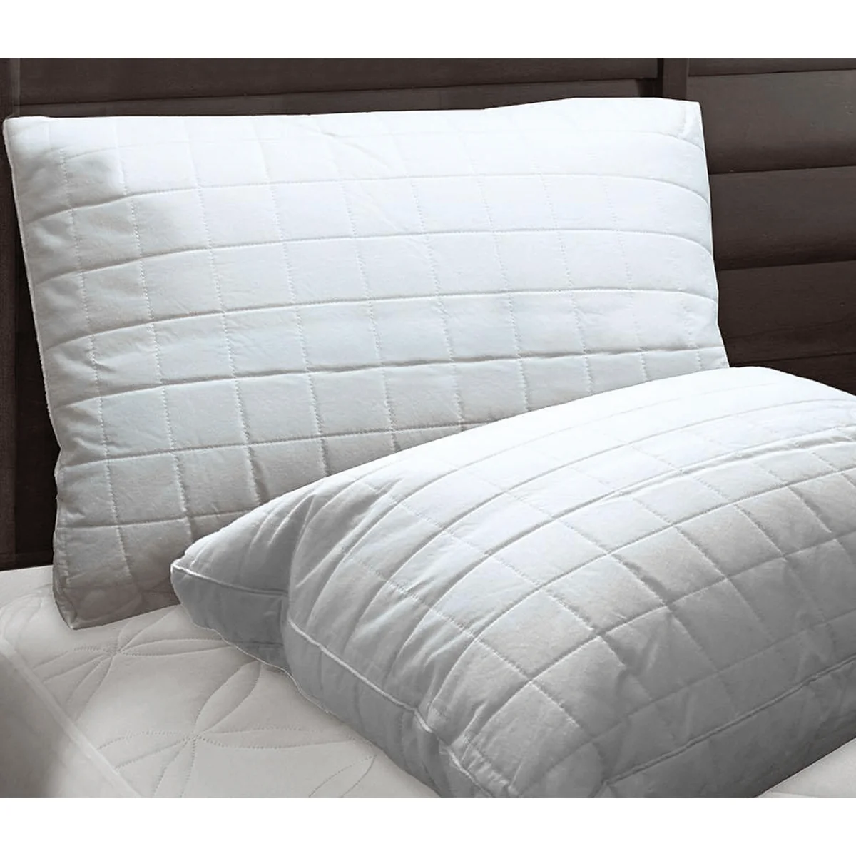 Artisan Silk Gusseted Quilted Pillow Smooth