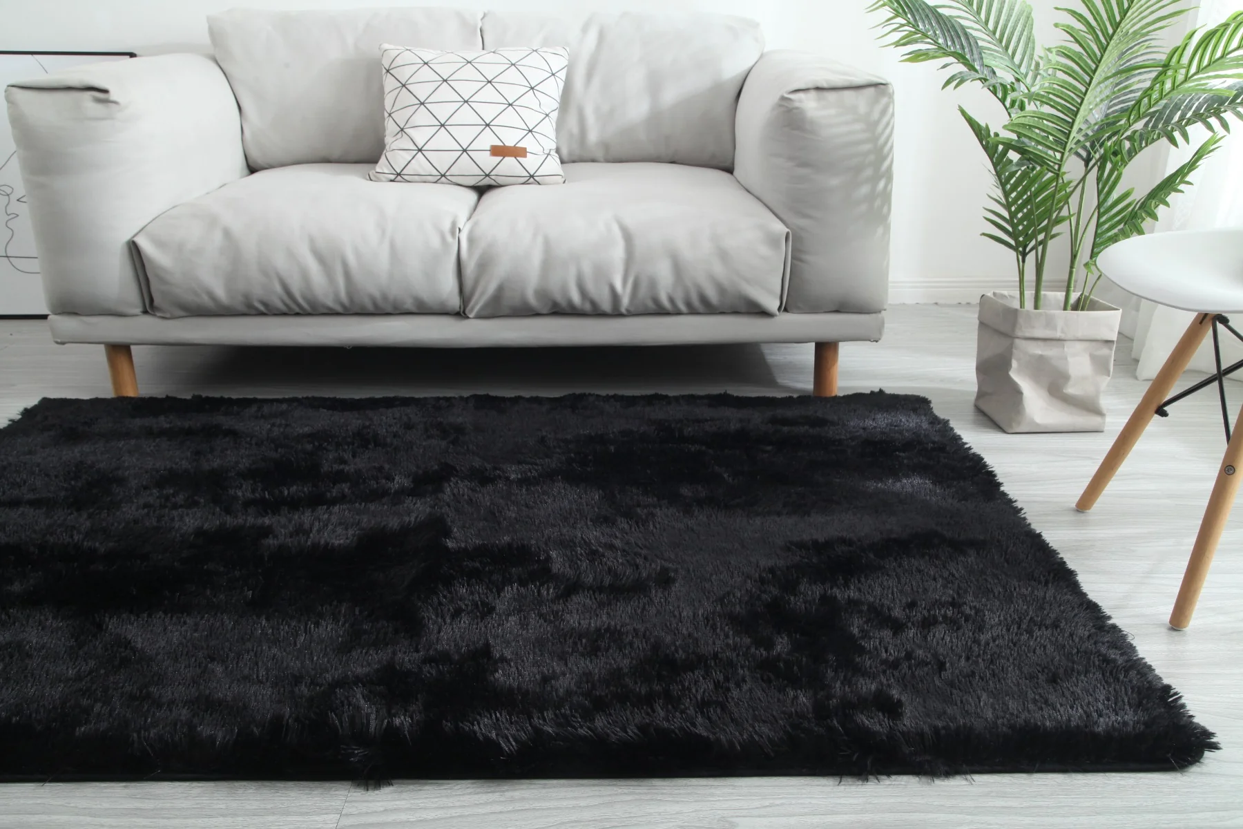 Long-Lasting Lelo Shaggy Area Rug Sustainable