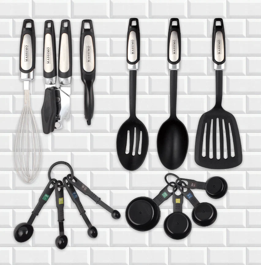 Eco-Friendly Massimo 14-Piece Kitchen Utensils Set Certified