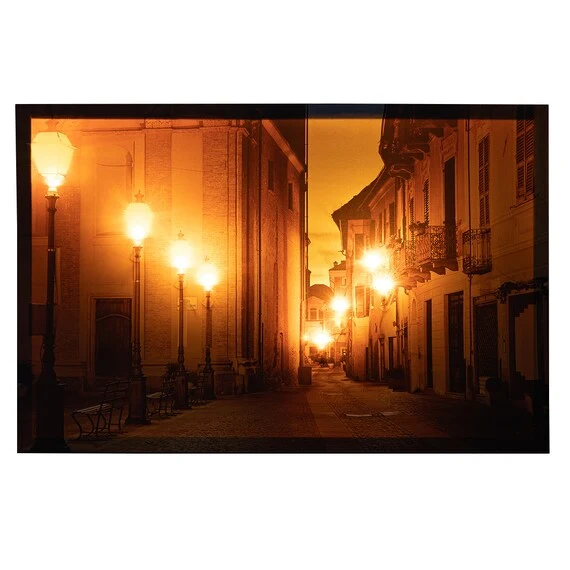 Versatile LED CANVAS POSTER STREET LAMP 59X38 Reliable