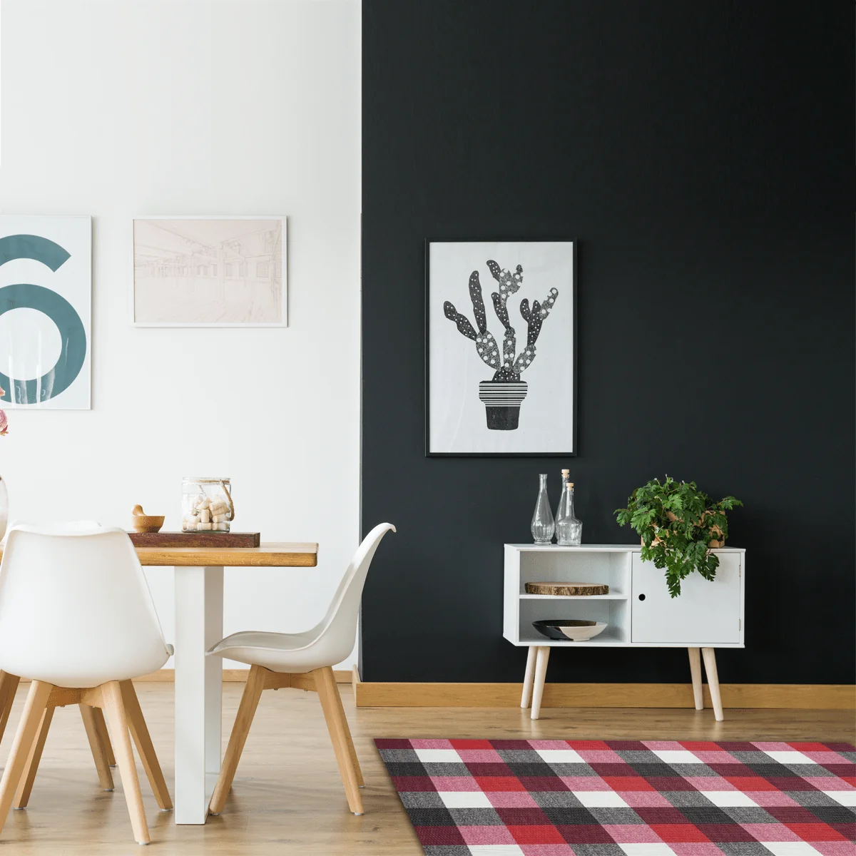 Effective AVA – PVC Mat 50×80 cm Rustic Plaid Elite