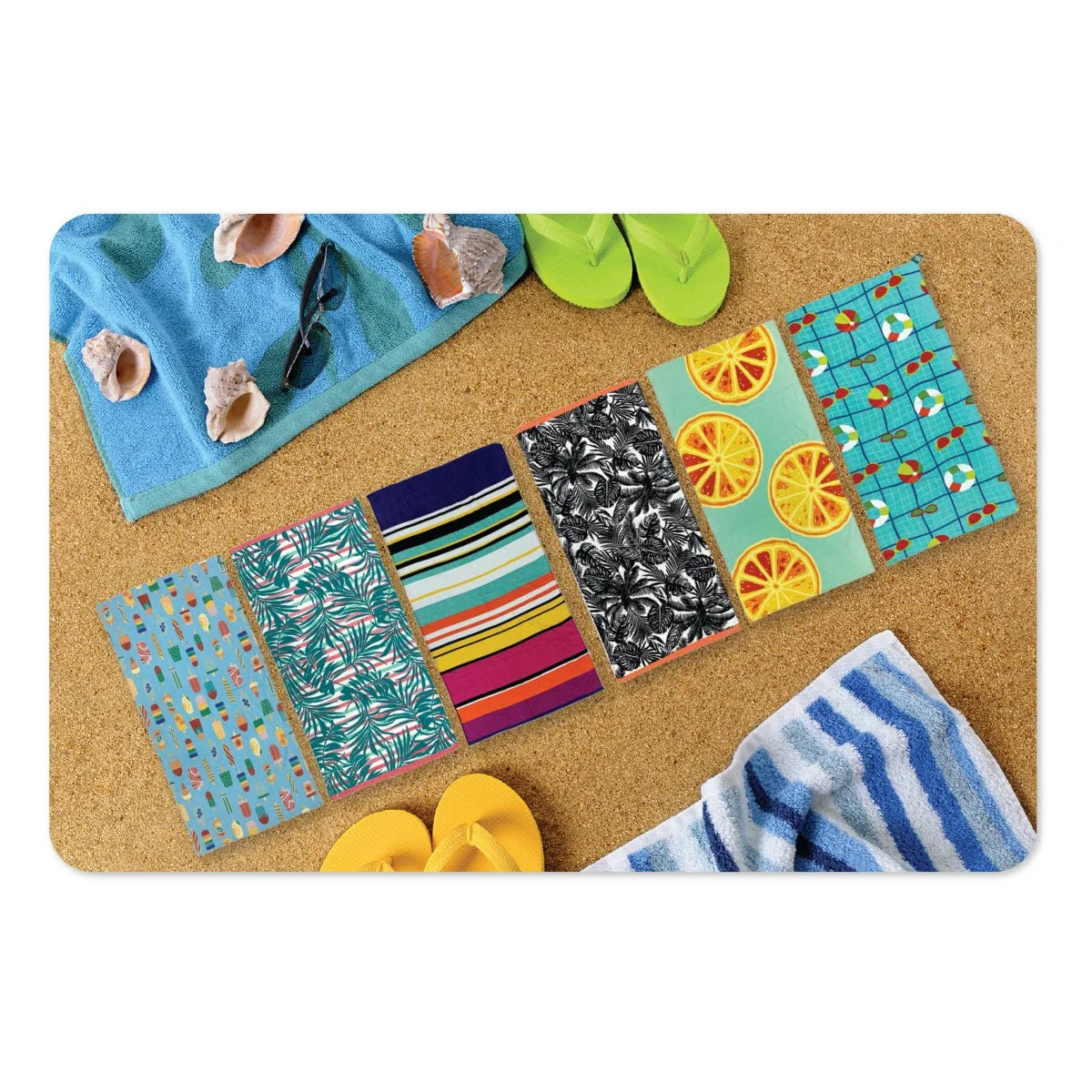 Fine Crafted Beach Towels 450gsm Smart