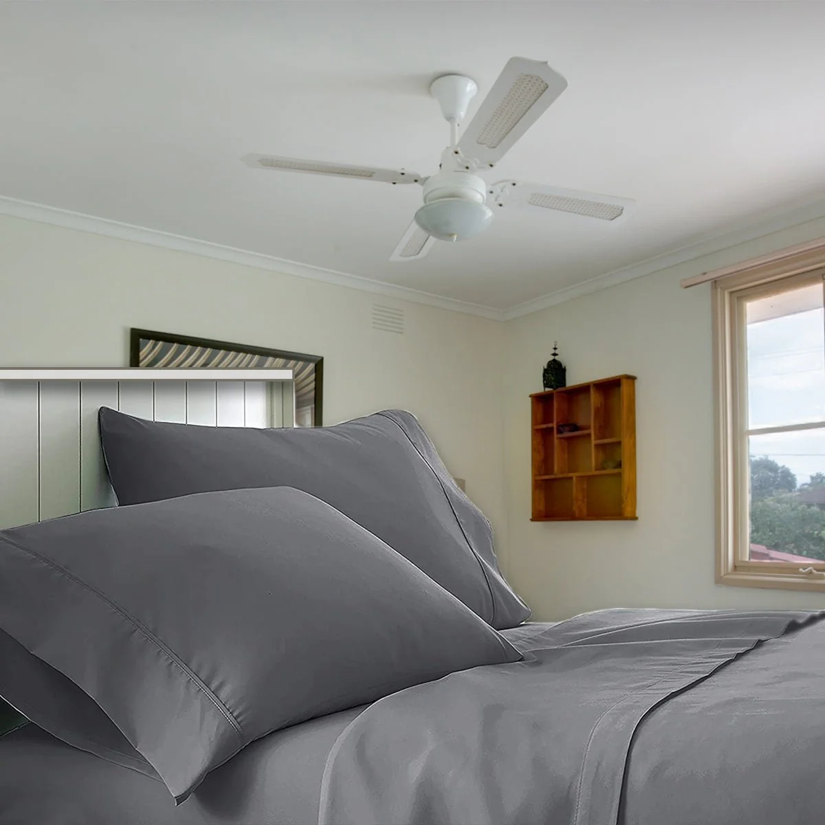 Comfortable MF Solid Assorted Fitted Sheet Dependable