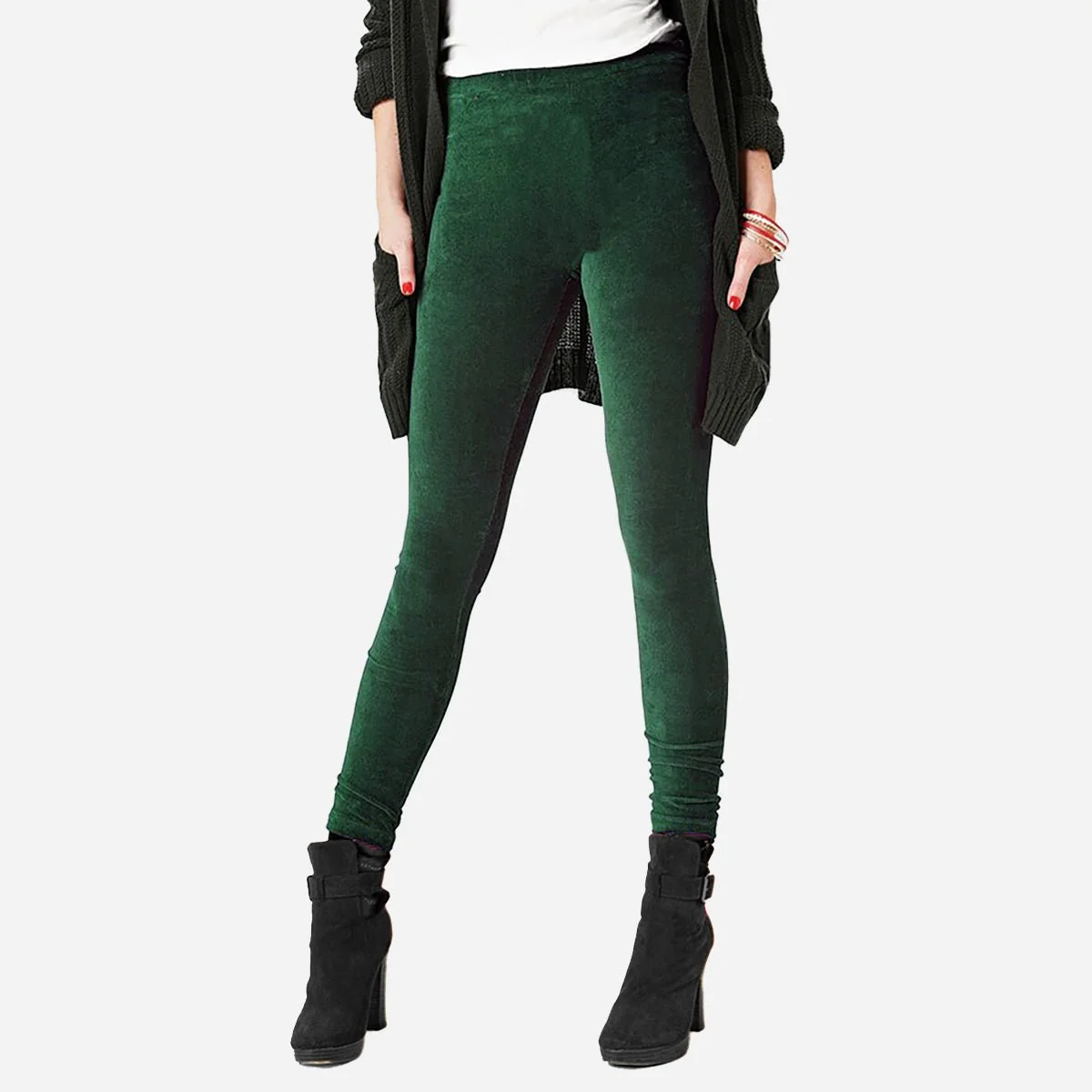 Proven Velour Rib Legging Smart