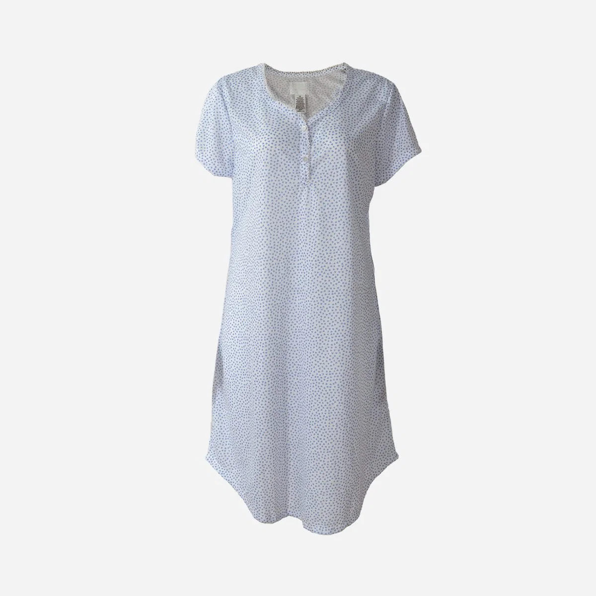 Elegant Henley Sleepshirt Modern