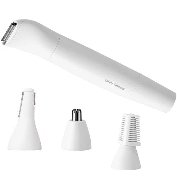 High-Quality MULTI FACIAL SHAVER 3PC SET WH NR-1753 Premium Material