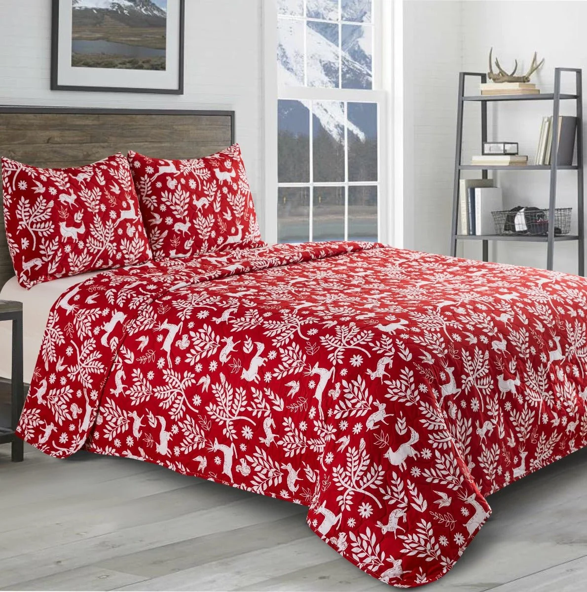Convenient HOLLY 3pcs Quilt Set High-Performance