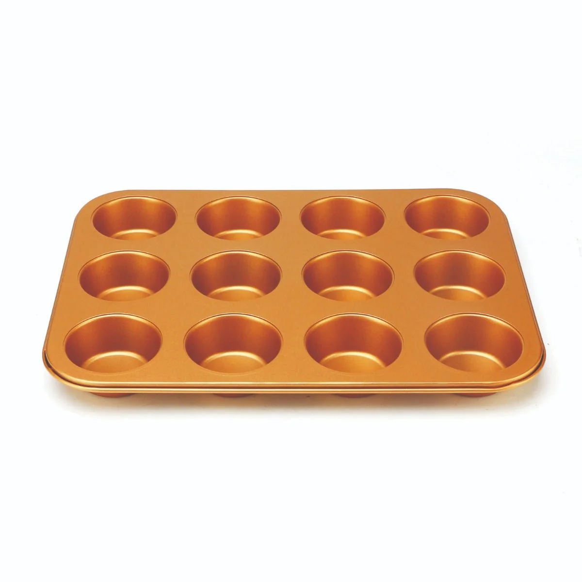 Proven MASSIMO – Copper muffin pan 12 cup Reusable