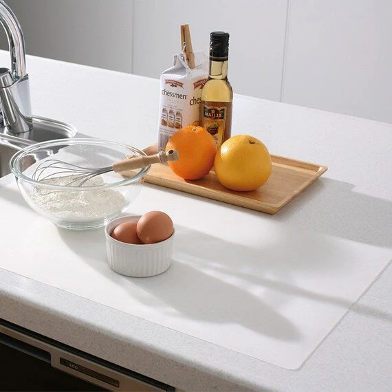 Modern SILICONE COOKING TABLE PROTECTIVE SHEET L Pure