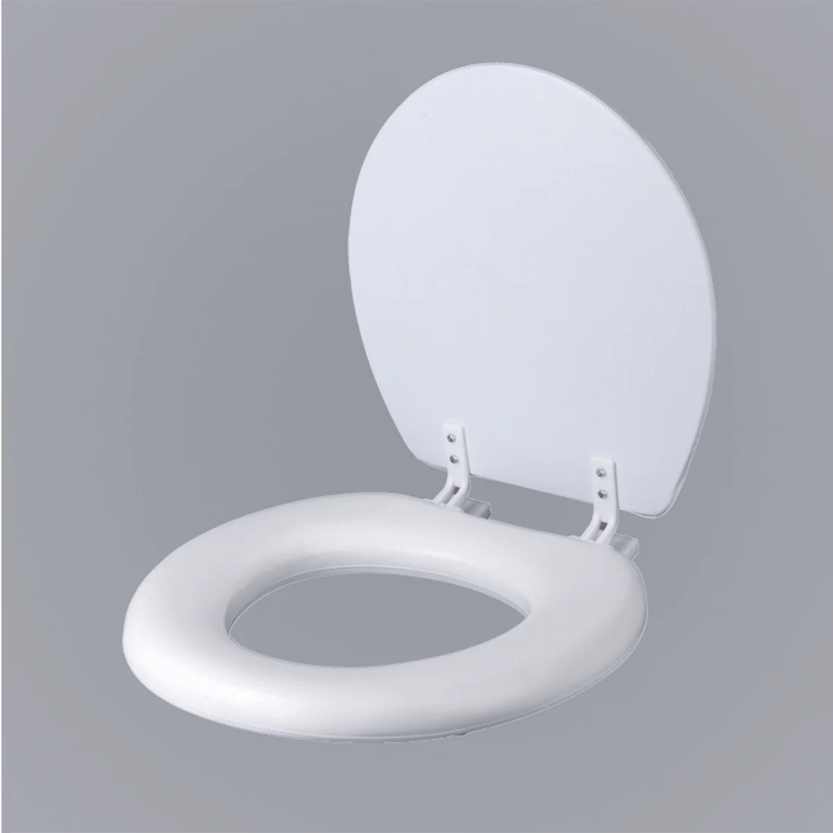 Easy-to-Use Toilet Seat Padded and Soft Close with Top Fitting 42 x 36 cm Reusable