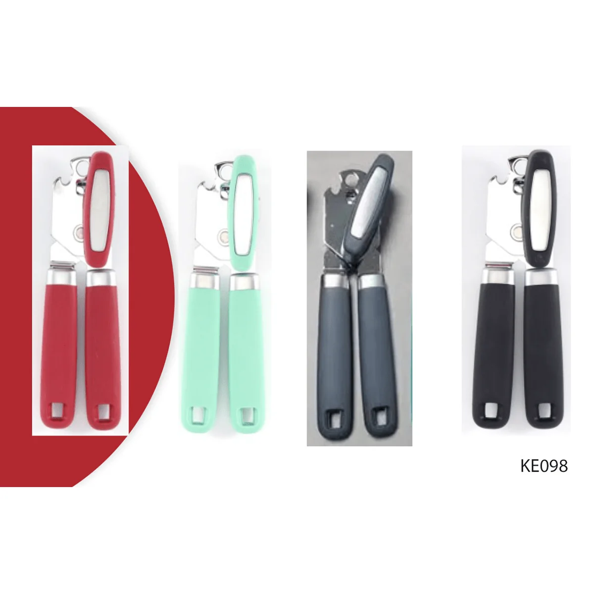 Carefully Designed Metal Chromed Can Opener Professional