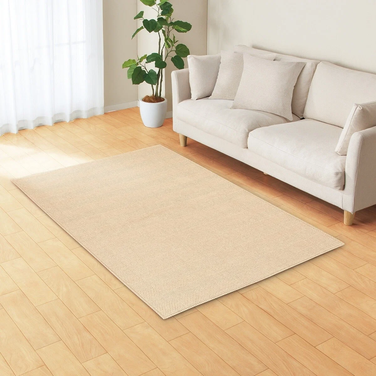 Dependable RUG HERRINGBON MIX BE 130X185 Casual