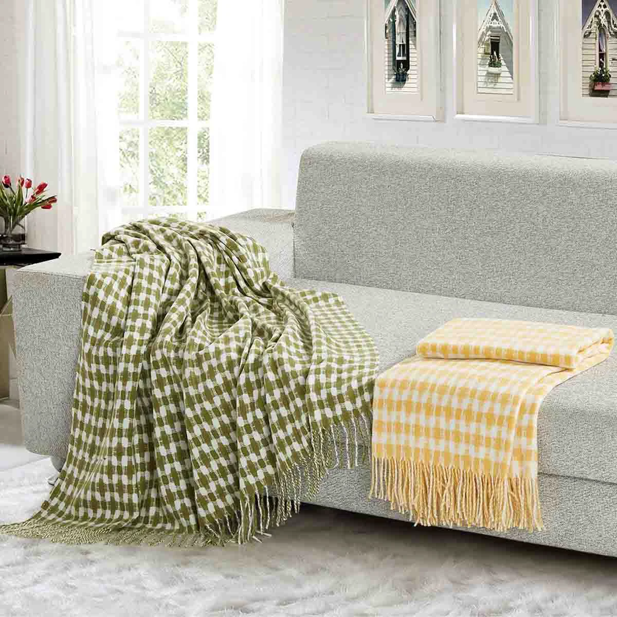 Durable Laurent Taylor – Odette Woven Interlocking Check Throw Optimized