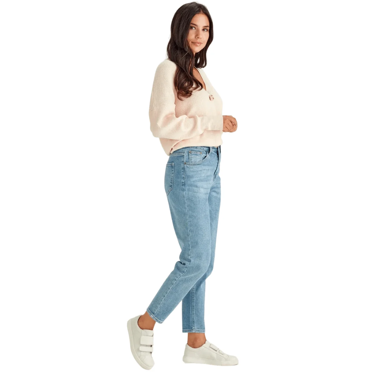 Soft denim pant Natural