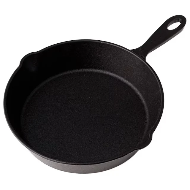 Long-Lasting CAST-IRON DEEP SKILLET 19CM Proven