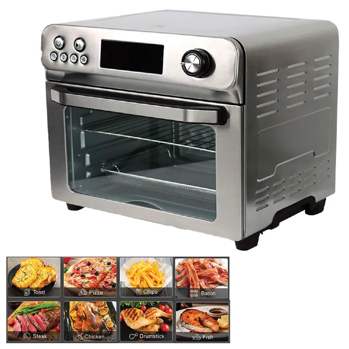 Sophisticated Toaster Oven Air Fryer Combo First-Class