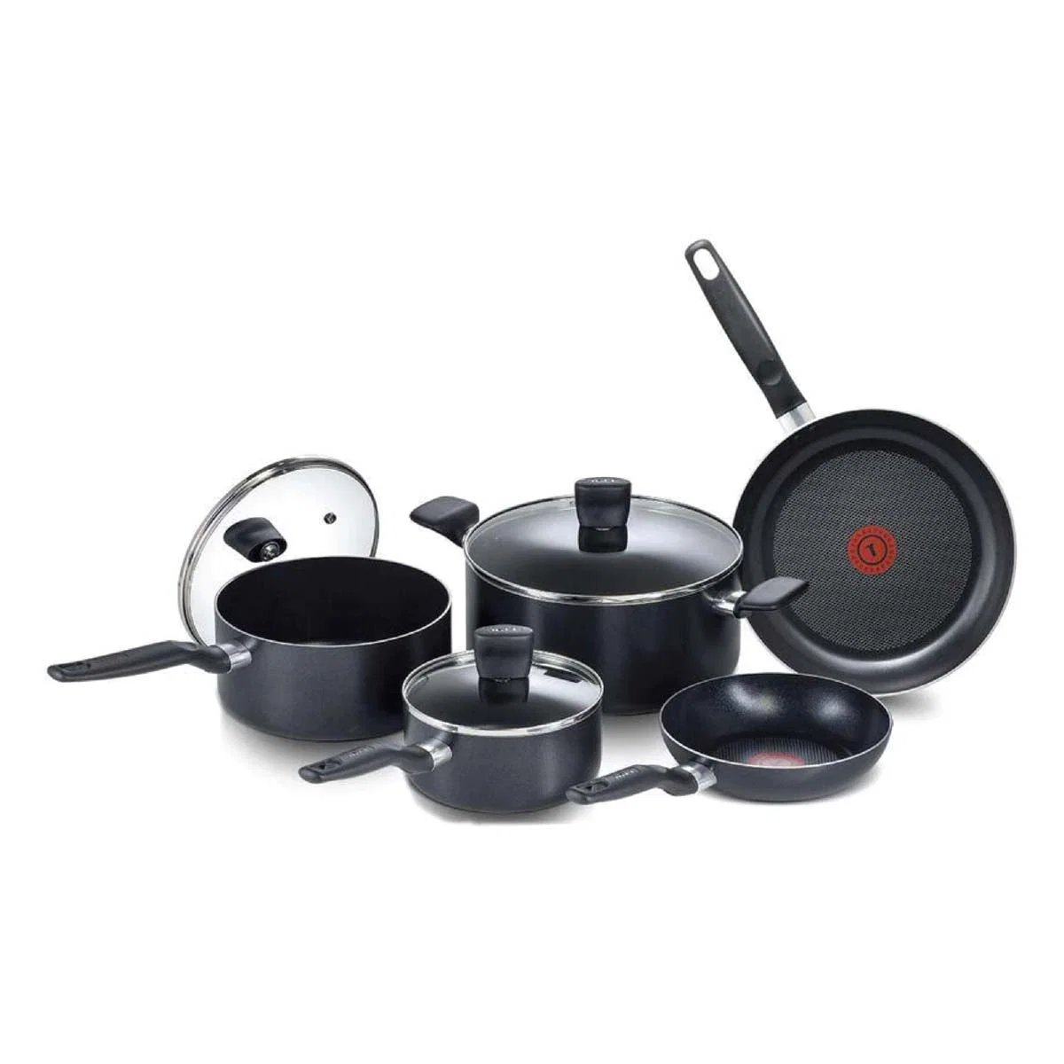 Premium Material MASSIMO – Cookware Set with Thermo-Spot Heat Indicator 8 Pcs Secure