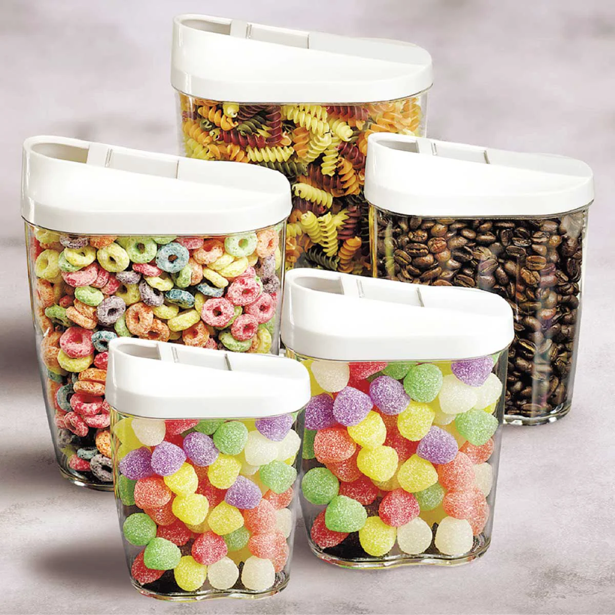 Reusable A LA CUISINE – 5pcs Food Containers Comfortable
