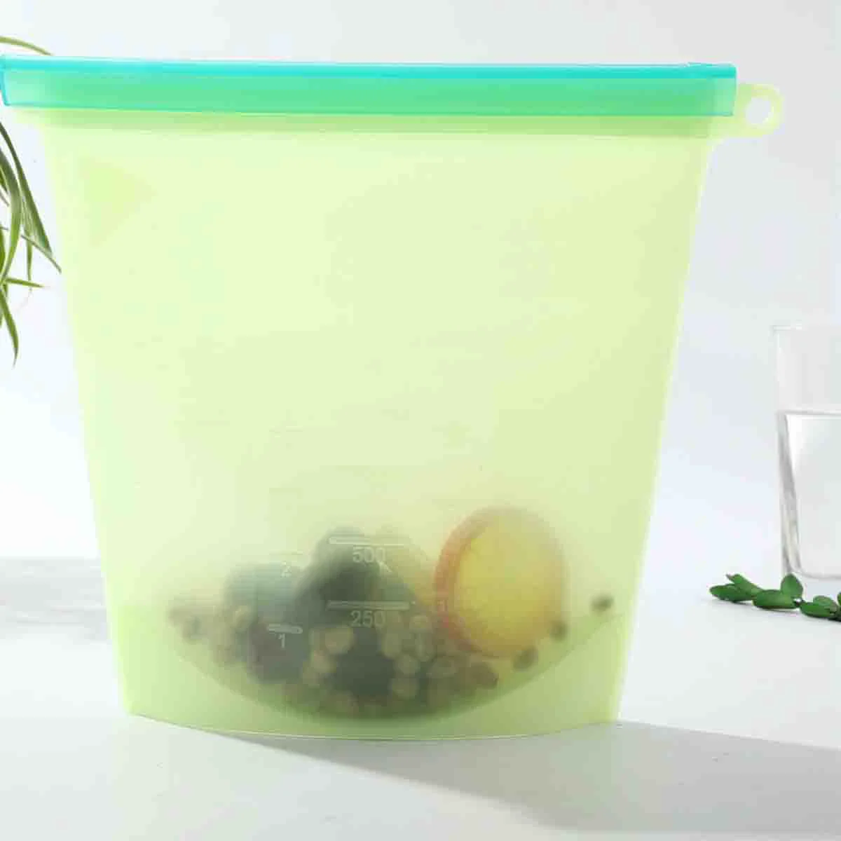 À La Cuisine – Silicone Food Bag Light Green Crafted