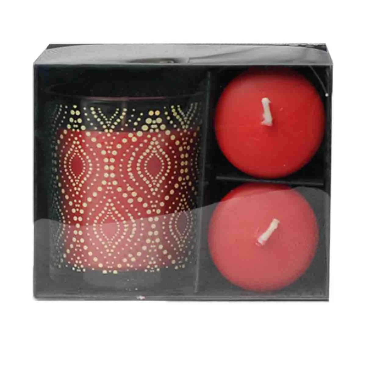 Next-Generation Lauren Taylor – 3pc Glass Candle Set Fast