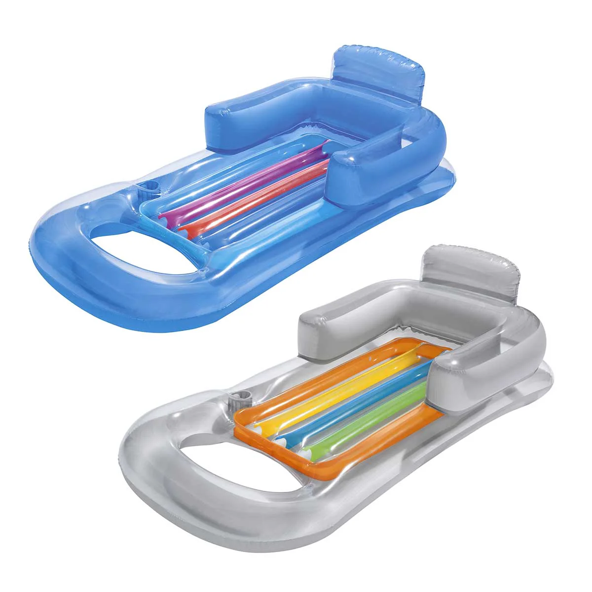 Organic way® Summer Colors™ Inflatable Pool Lounge 1.61 m x 84 cm High-Quality