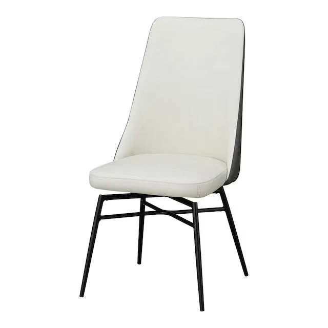 Fine DINING CHAIR SW PVC IV GY YA342 Clean