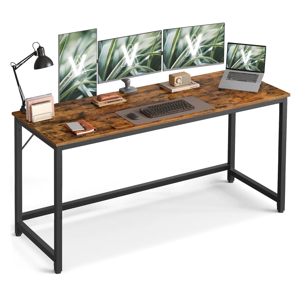 Recyclable VASAGLE Particleboard gaming table with steel frame for home office Selected