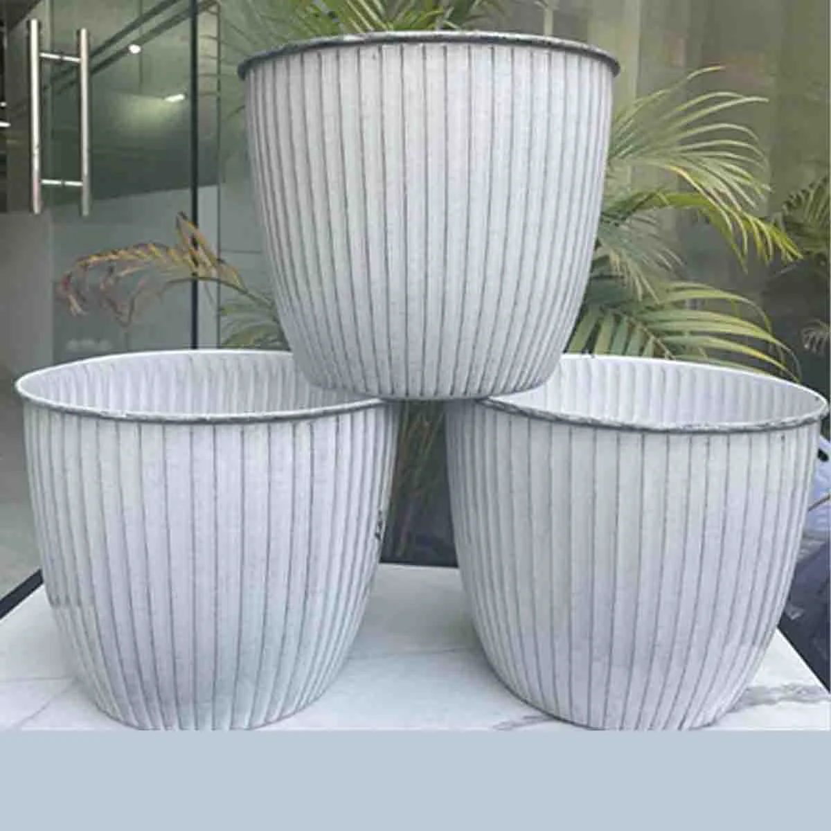Solid Atelier Du Nord – Amalfi Metal-assorted Planter Original Design